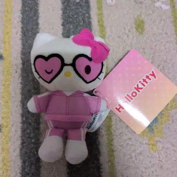 헬로키티 봉제 인형 키링