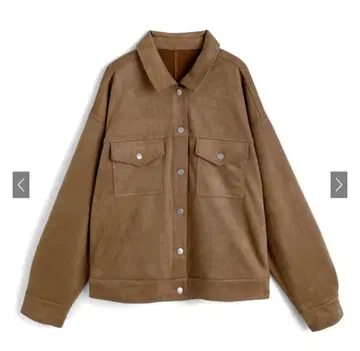 스웨이드 분또 자켓 GRL