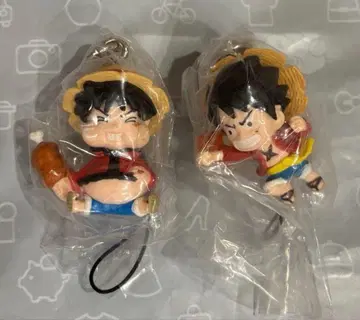 원피스 가챠 피규어 스트랩 루피