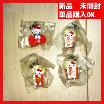 헬로키티 아메리칸 디자인 메지루시 액세서리 하트 팝콘