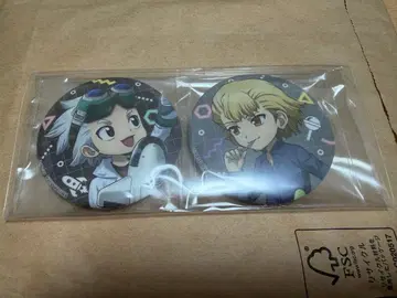 Dr. STONE 4th SEASON 제노 & 스탠리 캔뱃지 2개 세트