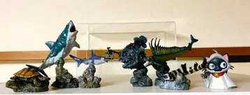 해양 생물 피규어 세트 6체