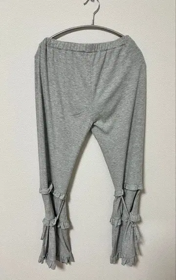 merry jenny 프릴 리브 플레어 팬츠