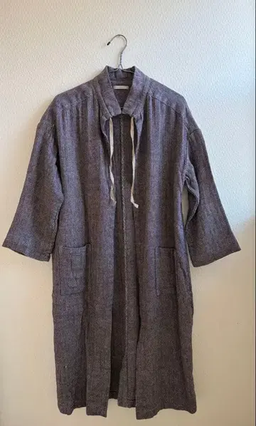 fog linen work 린넨울 겉옷 코트
