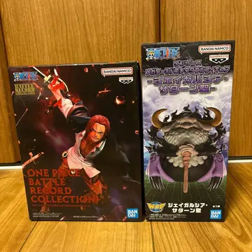 원피스 메가 월드 콜렉터블 피규어 - 제이 가르시아 - & 샹크스 세트