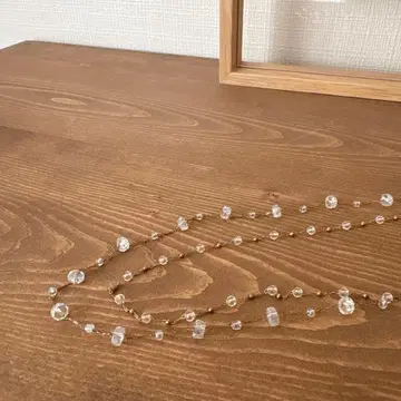 [ IENA ] SITA NEVAD 유리 놋쇠 목걸이