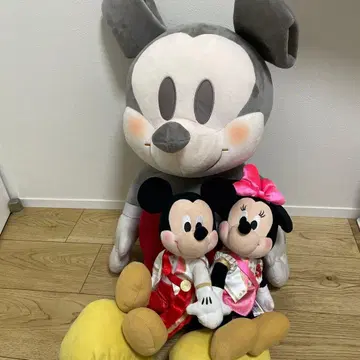 미키마우스 봉제 인형 빅 미키미니 세트