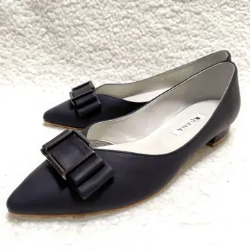 DIANA 다이애나 포멀 펌프스 23.5 EM 버클 부착 블랙 일본제
