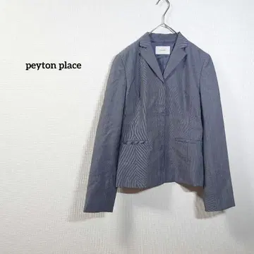 페이튼 플레이스 자켓 긴팔 얇은 소재 겉옷 숨김 버튼