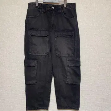 ZARA 데님 카고 팬츠