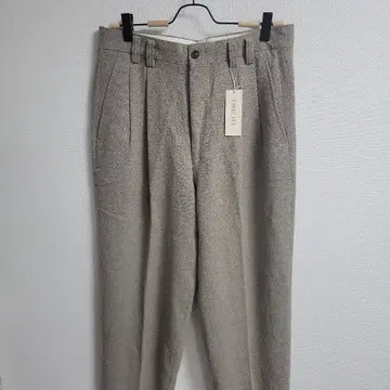 새상품 26200엔 마루이 BARREEAUX 그레이지 슬랙스 W80