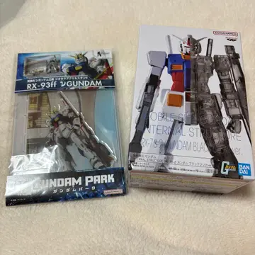 건담 피규어 블랙 클리어 디오라마 아크릴 스탠드