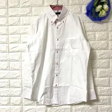 Tree Ring 남성용 버튼 다운 셔츠 수트 안감 체크 컨디션 최상