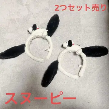 스누피 귀 달린 머리띠 2011년 제조