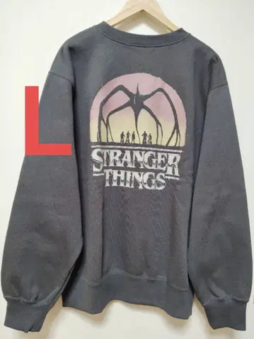 GU 헤비 웨이트 맨투맨 기묘한 이야기 미지의 세계 L 지유