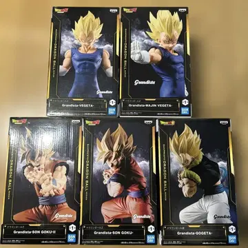 드래곤볼 Grandista 피규어 5체 세트