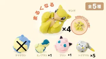 포켓몬 웅크리기 세트