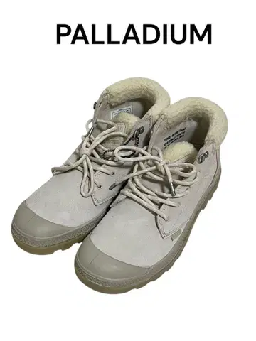 PALLADIUM 하이컷 퍼 스니커즈
