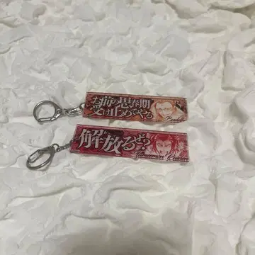 종말의 발키리 대사 아크릴 키링 샤카 라이덴 타메에몬