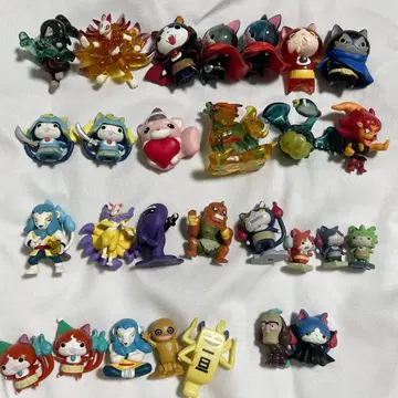 요괴워치 클리어 마스코트 메지루시 액세서리