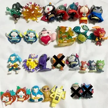 요괴워치 클리어 마스코트 메지루시 액세서리 요괴 클리어 마스코트