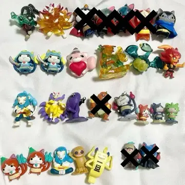 요괴워치 클리어 마스코트 메지루시 액세서리 요괴 클리어 마스코트