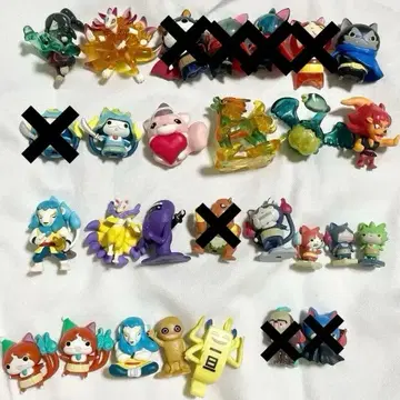 요괴워치 클리어 마스코트 메지루시 액세서리 요괴 클리어 마스코트