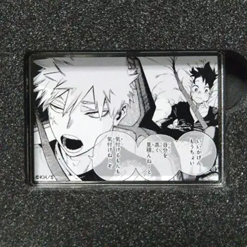 히로아카 원화전 KATSUKI MEMORY 바쿠고 카츠키 아크릴 블록