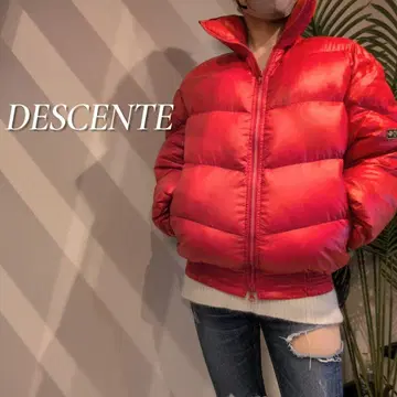 DESCENTE 더블 지퍼 퀼팅 자켓
