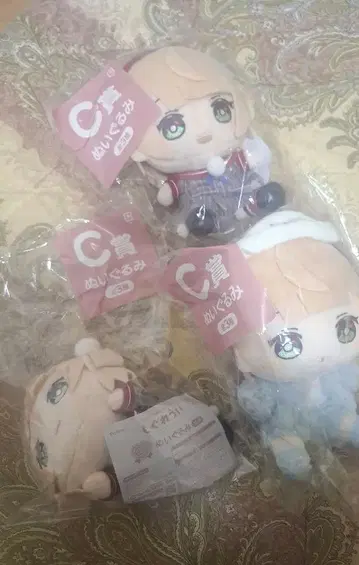 후류 복권 시구레 우이 C상 봉제 인형 전 3종 세트