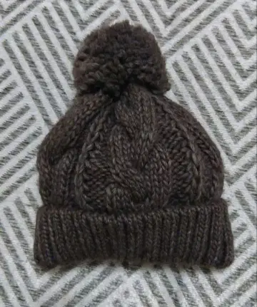 ALPO 니트 모자 모자 꽁지 모자 이탈리아제 알파카 울