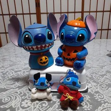 스티치 할로윈 입상, 저금통 세트