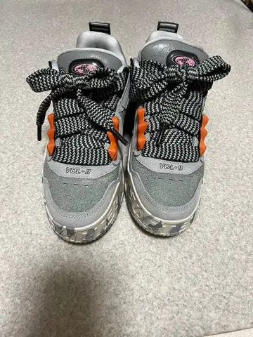 STAPLE VOL-II 스니커즈 그레이/오렌지