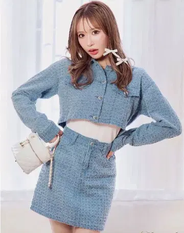 cheri mi 데님 셋업