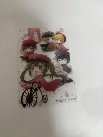 센본벚꽃전 트레이딩 클리어 카드