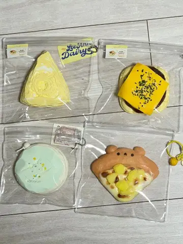 [ 오늘 한정 판매 ] 4점 묶음 판매 해외 스퀴즈 쪼물쪼물