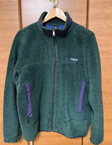 Patagonia 플리스 자켓 다크 그린