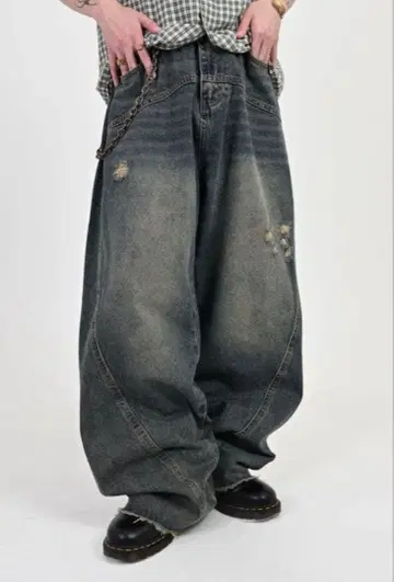 지하인 온라인 워시드 캐주얼 데님 L0959