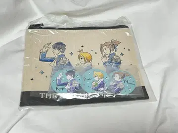 익명 배송/아이돌 마스터 SideM 코튼 파우치&캔뱃지 세트 Beit