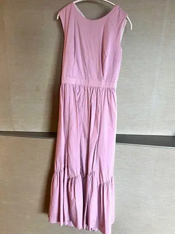 자스 그리티 슬리브리스 롱 원피스