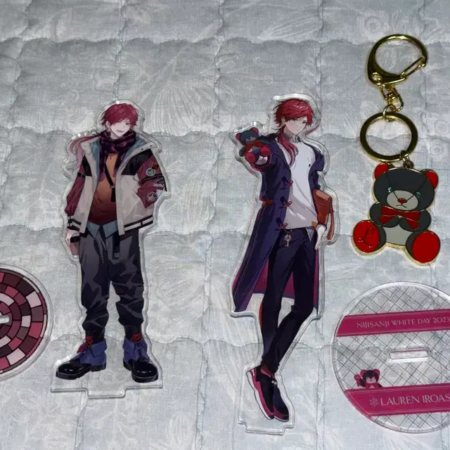 니지산지 로렌 이로아스 아크릴 스탠드 키링 일괄