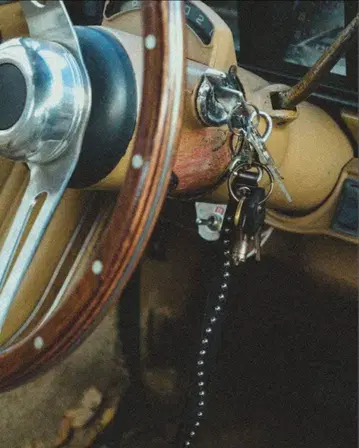 타투 스튜디오 야마다 가죽 키링