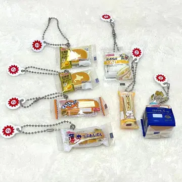 야마자키빵 가챠가챠 세트 7점