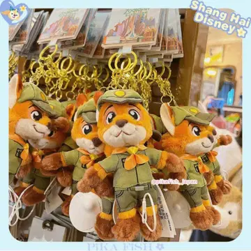 [현지 구매 정품] 닉 주토피아 봉제 인형 키링 상하이 디즈니