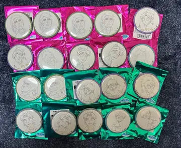 닌타마 란타로 체험전 원화 배지 A.B