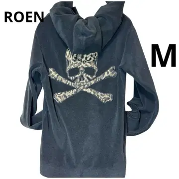 로엔 해골 후드티 블랙 46 M