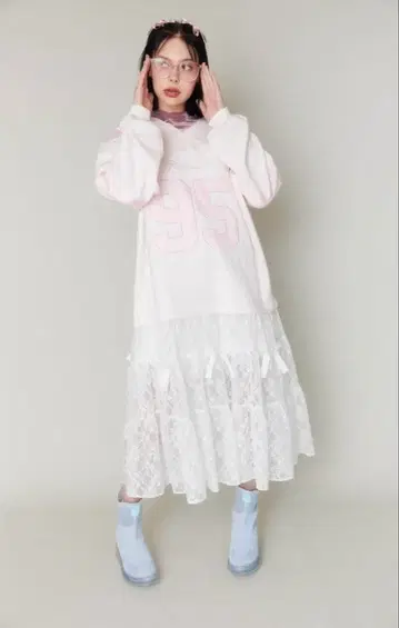 UNIFORM LAYERED 드레스 원피스