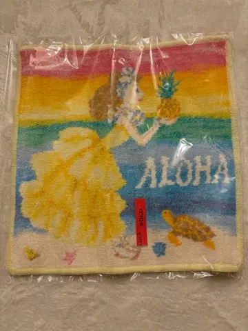 새상품 DEAN&DELUCA FEILER 하와이 한정판 타월 손수건