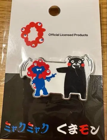 EXPO2025 미야쿠미야쿠 [쿠마몬] 핀 배지 001