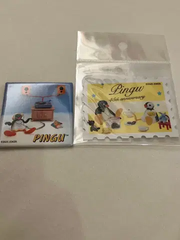 PINGU 45주년 기념 스티커 마그넷
